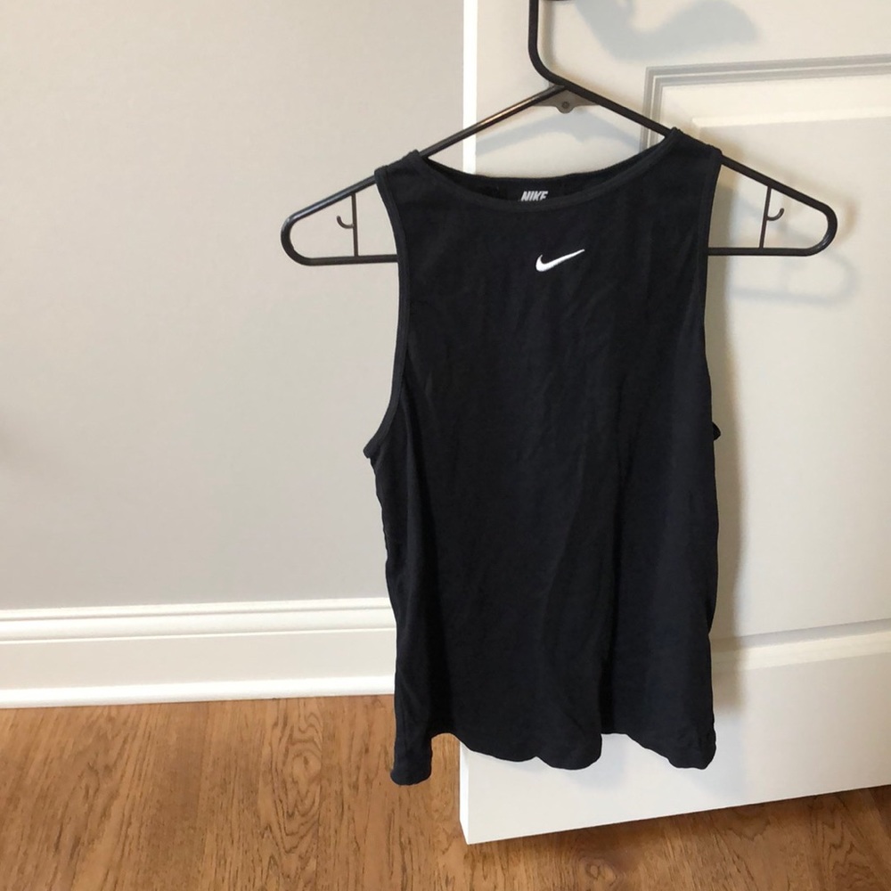 Nike workout top, high neck